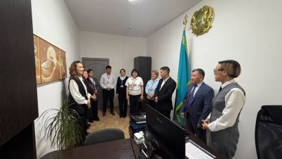 2 октября 2026 года в рамках рабочей поездки в район Магжана Жумабаева руководитель КГУ Центра трудовой мобильности Н.Т. Бибулаев провёл рабочую встречу с коллективом Карьерного центра района Магжана Жумабаева.